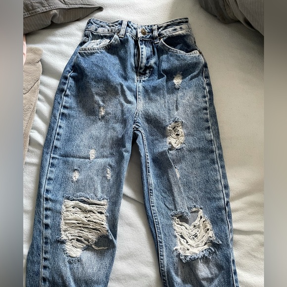 Boohoo jeans - size 000 - Picture 1 of 2
